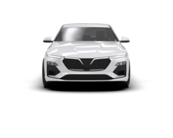 Modern car isolated on background. 3d rendering - illustration png