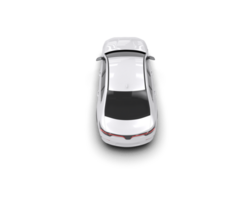 Modern car isolated on background. 3d rendering - illustration png