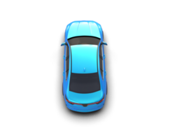Modern car isolated on background. 3d rendering - illustration png