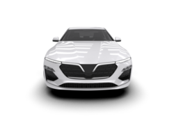 Modern car isolated on background. 3d rendering - illustration png