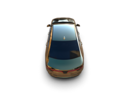 Modern car isolated on background. 3d rendering - illustration png