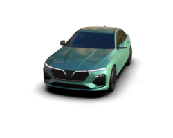 Modern car isolated on background. 3d rendering - illustration png
