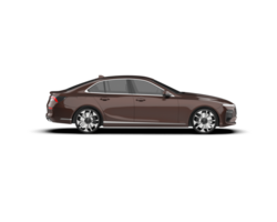 Modern car isolated on background. 3d rendering - illustration png