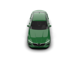 Modern car isolated on background. 3d rendering - illustration png