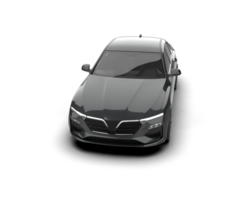 Modern car isolated on background. 3d rendering - illustration png