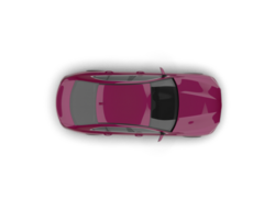 Modern car isolated on background. 3d rendering - illustration png