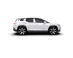 Modern car isolated on background. 3d rendering - illustration png