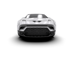 Modern car isolated on background. 3d rendering - illustration png