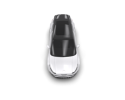 Modern car isolated on background. 3d rendering - illustration png