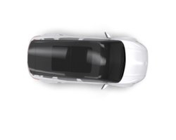 Modern car isolated on background. 3d rendering - illustration png