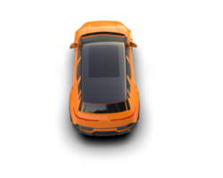 Modern car isolated on background. 3d rendering - illustration png