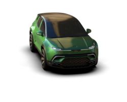 Modern car isolated on background. 3d rendering - illustration png