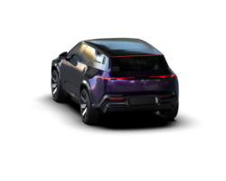 Modern car isolated on background. 3d rendering - illustration png