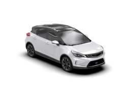Modern car isolated on background. 3d rendering - illustration png
