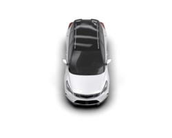 Modern car isolated on background. 3d rendering - illustration png