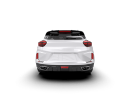 Modern car isolated on background. 3d rendering - illustration png