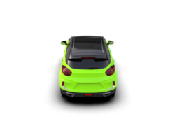 Modern car isolated on background. 3d rendering - illustration png