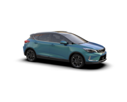 Modern car isolated on background. 3d rendering - illustration png