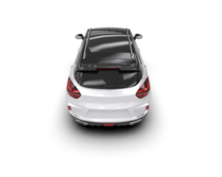 Modern car isolated on background. 3d rendering - illustration png