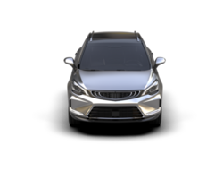 Modern car isolated on background. 3d rendering - illustration png
