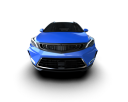 Modern car isolated on background. 3d rendering - illustration png