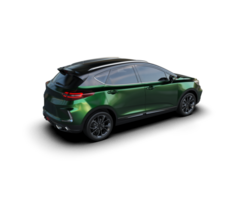 Modern car isolated on background. 3d rendering - illustration png