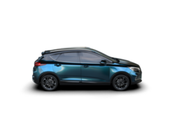 Modern car isolated on background. 3d rendering - illustration png