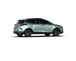 Modern car isolated on background. 3d rendering - illustration png