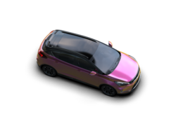 Modern car isolated on background. 3d rendering - illustration png