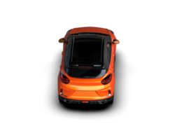 Modern car isolated on background. 3d rendering - illustration png