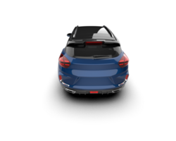 Modern car isolated on background. 3d rendering - illustration png