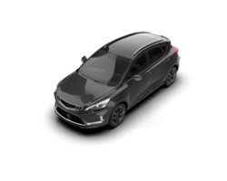 Modern car isolated on background. 3d rendering - illustration png
