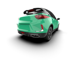 Modern car isolated on background. 3d rendering - illustration png