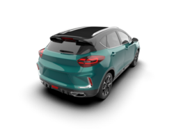 Modern car isolated on background. 3d rendering - illustration png