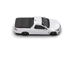 Modern car isolated on background. 3d rendering - illustration png