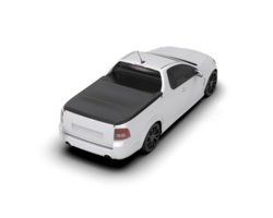 Modern car isolated on background. 3d rendering - illustration png