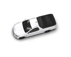 Modern car isolated on background. 3d rendering - illustration png