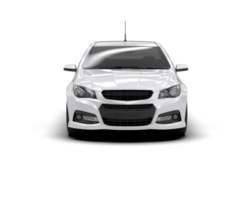 Modern car isolated on background. 3d rendering - illustration png