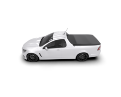 Modern car isolated on background. 3d rendering - illustration png