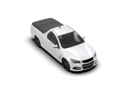 Modern car isolated on background. 3d rendering - illustration png