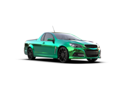 Modern car isolated on background. 3d rendering - illustration png