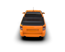 Modern car isolated on background. 3d rendering - illustration png