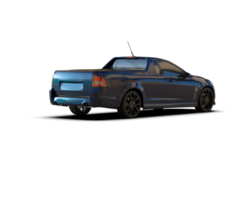 Modern car isolated on background. 3d rendering - illustration png