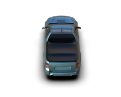 Modern car isolated on background. 3d rendering - illustration png