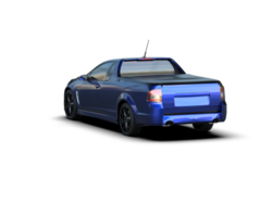 Modern car isolated on background. 3d rendering - illustration png