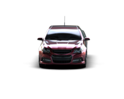 Modern car isolated on background. 3d rendering - illustration png