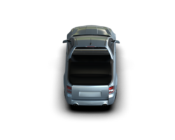 Modern car isolated on background. 3d rendering - illustration png