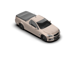Modern car isolated on background. 3d rendering - illustration png