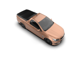 Modern car isolated on background. 3d rendering - illustration png