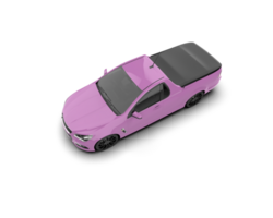 Modern car isolated on background. 3d rendering - illustration png